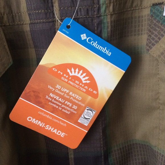 Columbia Omni Shade Button Down Shirt New - Picture 5 of 8